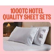 Luxury Living 1000TC Cotton Rich Sheet Sets
