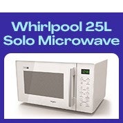 Whirlpool 25L Solo Microwave