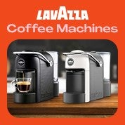 NEW! Lavazza Coffee Machine, Frother & Pods