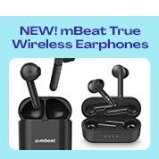 NEW! mBeat True Wireless Earphones