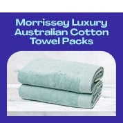 Morrissey Luxury Australian Cotton Towel Packs