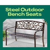 Steel Outdoor Bench Seats