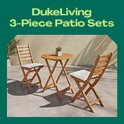 Duke Living 3 Piece Outdoor Patio  Sets
