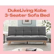 DukeLiving Kobe 3 Seater Sofa Bed