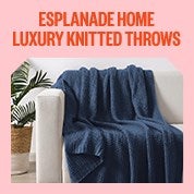 Esplanade Home Luxury Knitted Throws