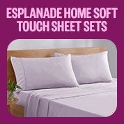 Esplanade Home Soft Touch Microfibre Sheet Sets