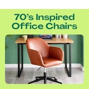 70's Inspired Contemporary Office Chairs