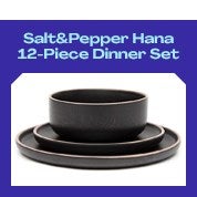 Salt&Pepper Hana 12-Piece Dinner Set