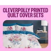 Cleverpolly Printed Quilt Cover Sets