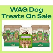 WAG Dog Treats On Sale