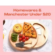 Homewares & Manchester Under $20