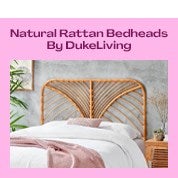 Natural Rattan Bedheads By DukeLiving