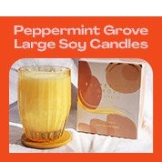 Peppermint Grove Large Soy Candles