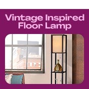 Vintage Inspired Floor Lamp