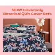 NEW! Cleverpolly Botanical Quilt Cover Sets