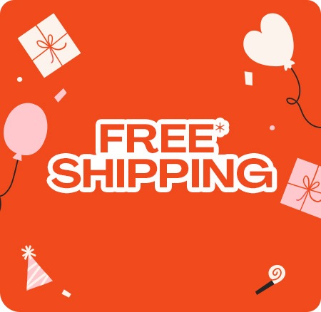 Free* Shipping