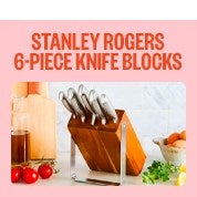 Stanley Rogers 6-Piece Knife Blocks