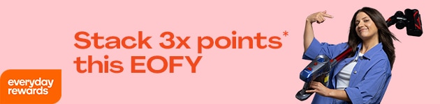 Stack 3x Everyday Rewards points* this EOFY at MyDeal