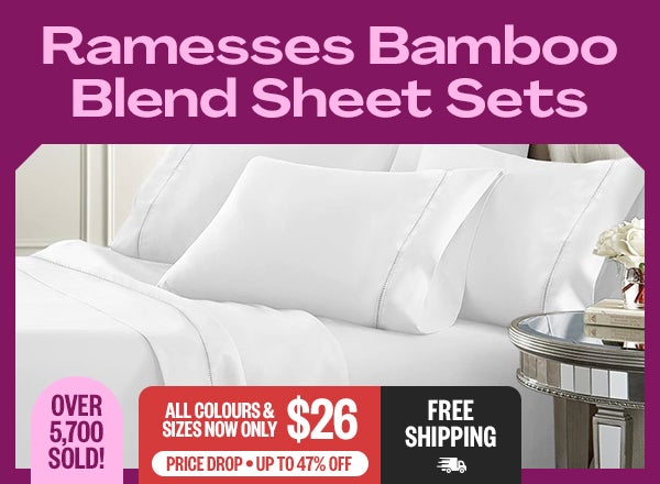 Ramesses Bamboo Blend Sheet Sets 