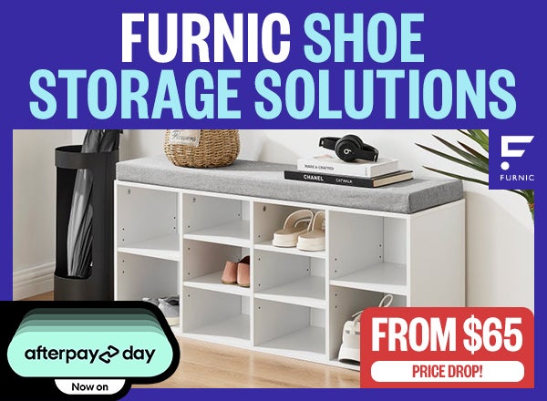 Furnic Shoe Storage Solutions - From $65 - Price Drop!