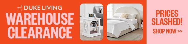 DukeLiving Warehouse Clearance - Prices Slashed - Shop Now!