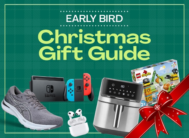 Early Bird Christmas Gift Guide