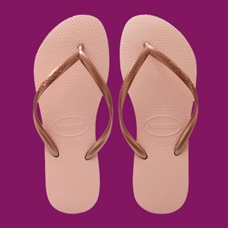 Havaianas Women's Slim Thongs Ballet Rose