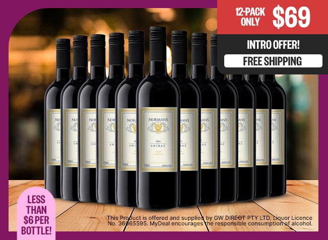 12-Pack Only $69 - Intro Offer! - Less Than $6 Per Bottle! - Free Shipping - This Product is offered and supplied by GW DIRECT PTY LTD, Liquor Licence No. 36065595. MyDeal encourages the responsible consumption of alcohol.