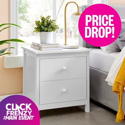 DukeLiving Bedside Table: Price Drop!