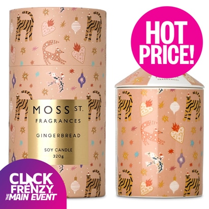 Moss St. Gingerbread Scented Candle: Hot Price!