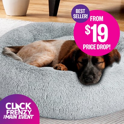 Ultra-Plush Calming Pet Bed: From $19 - Price Drop! - Best Seller!