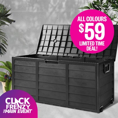 290L Outdoor Storage Box: All Colours $59 - Limited Time Deal!