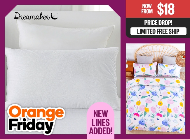 Now From $18 - Price Drop! - New Lines Added! - Limited Free Ship - Orange Friday Badge