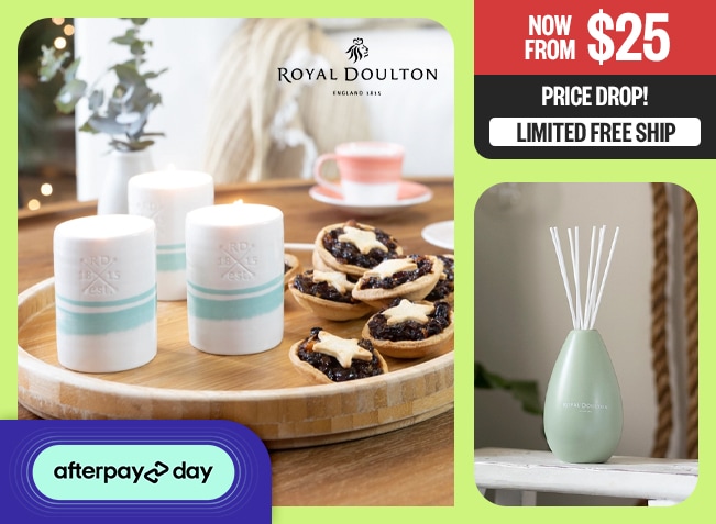 APD: Price Drop! | Now From $25 | Limited Free Ship | Royal Doulton logo