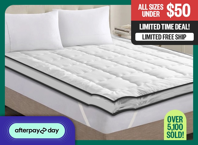 Dreamz Pillowtop Mattress Topper