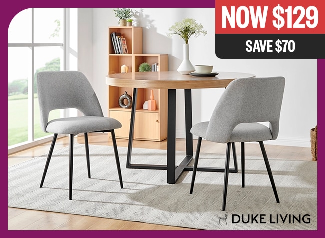 Now $129 | Save $70 | DukeLiving logo