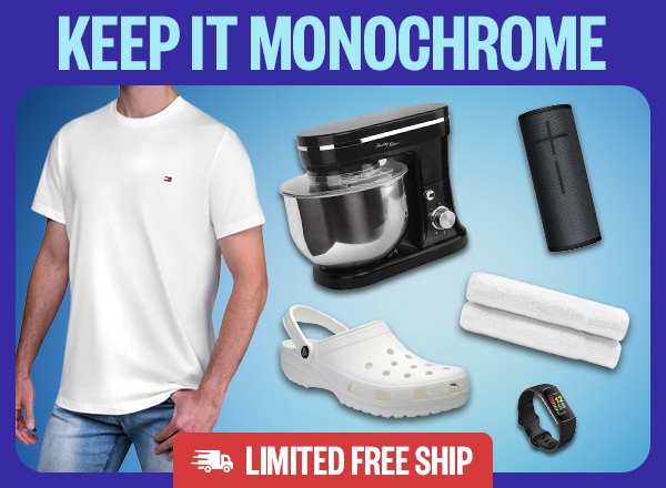 Keep it Monochrome | Limited Free Ship