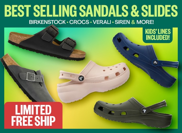 Best Selling Sandals & Slides