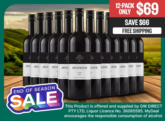 EOS: 12-Pack Only $69 | Save $66 | Free Shipping | Fineprint: This Product is offered and supplied by GW DIRECT PTY LTD, Liquor Licence No. 36065595. MyDeal encourages the responsible consumption of alcohol.