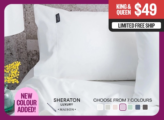 Range | Sheraton Luxury 1200TC Sheet Sets