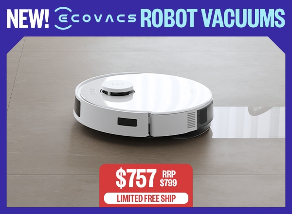 Range | NEW! Ecovacs Robot Vacuums