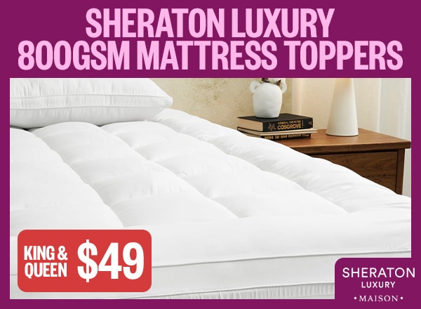 SPD | Sheraton Luxury 800gsm Mattress Toppers