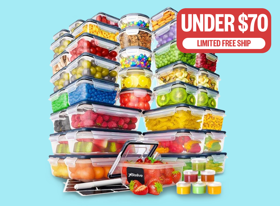 Food Storage Container Sets | Under $70 |  Limited Free Ship