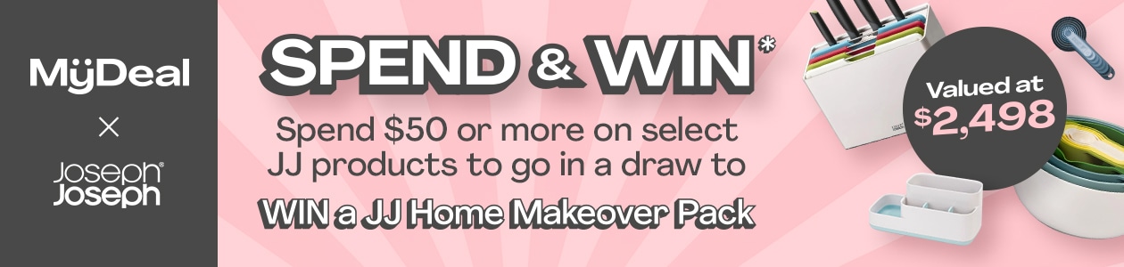 Joseph Joseph Spend & Win | Spend $50 or more on select JJ products to win a home make over pack - SHOP NOW