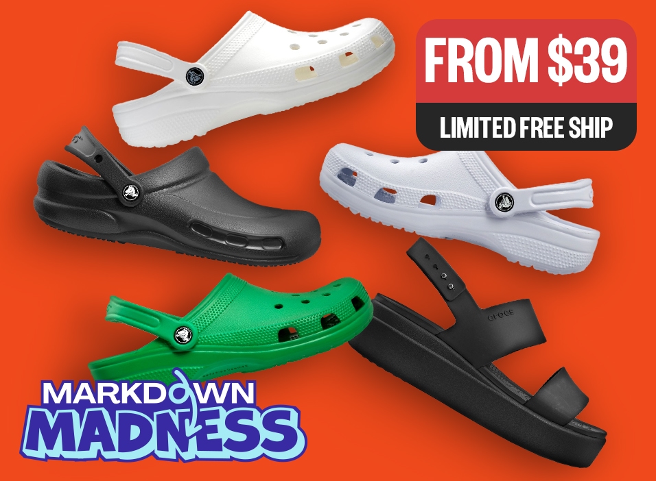 Crocs Clogs & Sandals | From $39 | Limited Free Ship