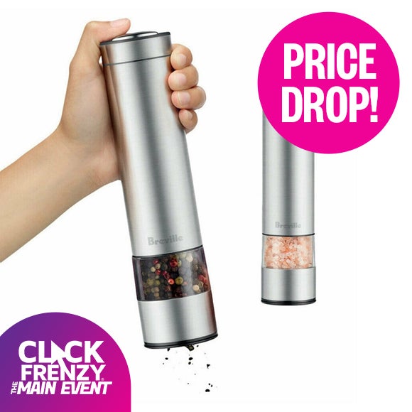 Breville Electric Salt & Pepper Mill: Price Drop!