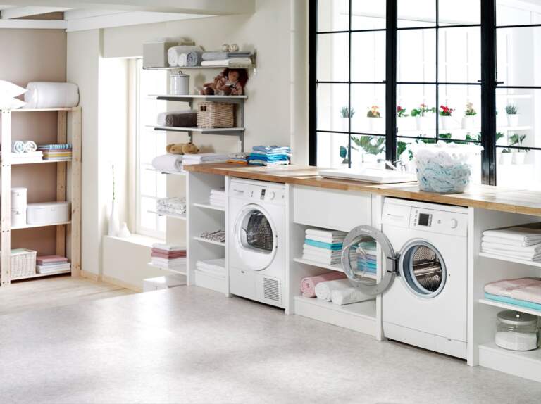How to style a laundry room