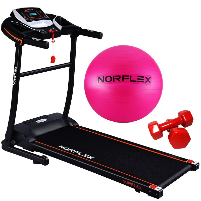 NORFLEX Electric Treadmill Home Gym Ball Exercise Machine Fitness Equipment Australia