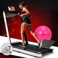 NORFLEX Electric Walking Running Treadmill Home Office Exercise Machine White