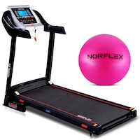 NORFLEX Electric Treadmill Auto Incline Home Gym Exercise Fitness Gym Ball